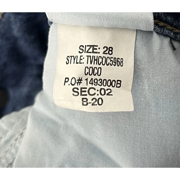 Joes Jeans Skinny Ankle Hi-Low Cutout Hem‎ Womens Sz 28 Blue Stretch Pockets - Picture 4 of 12